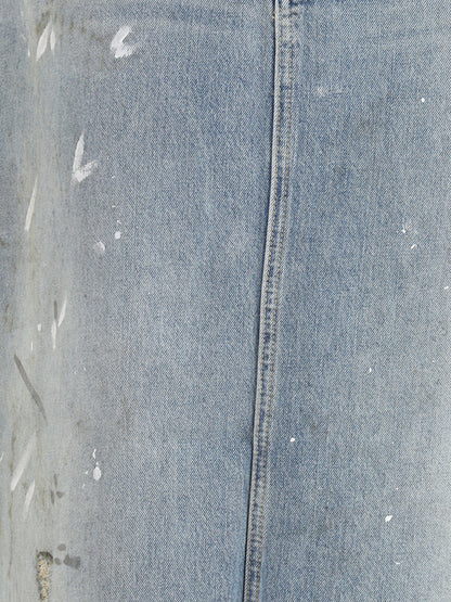 ACNE STUDIOS 38 denim midi skirt 