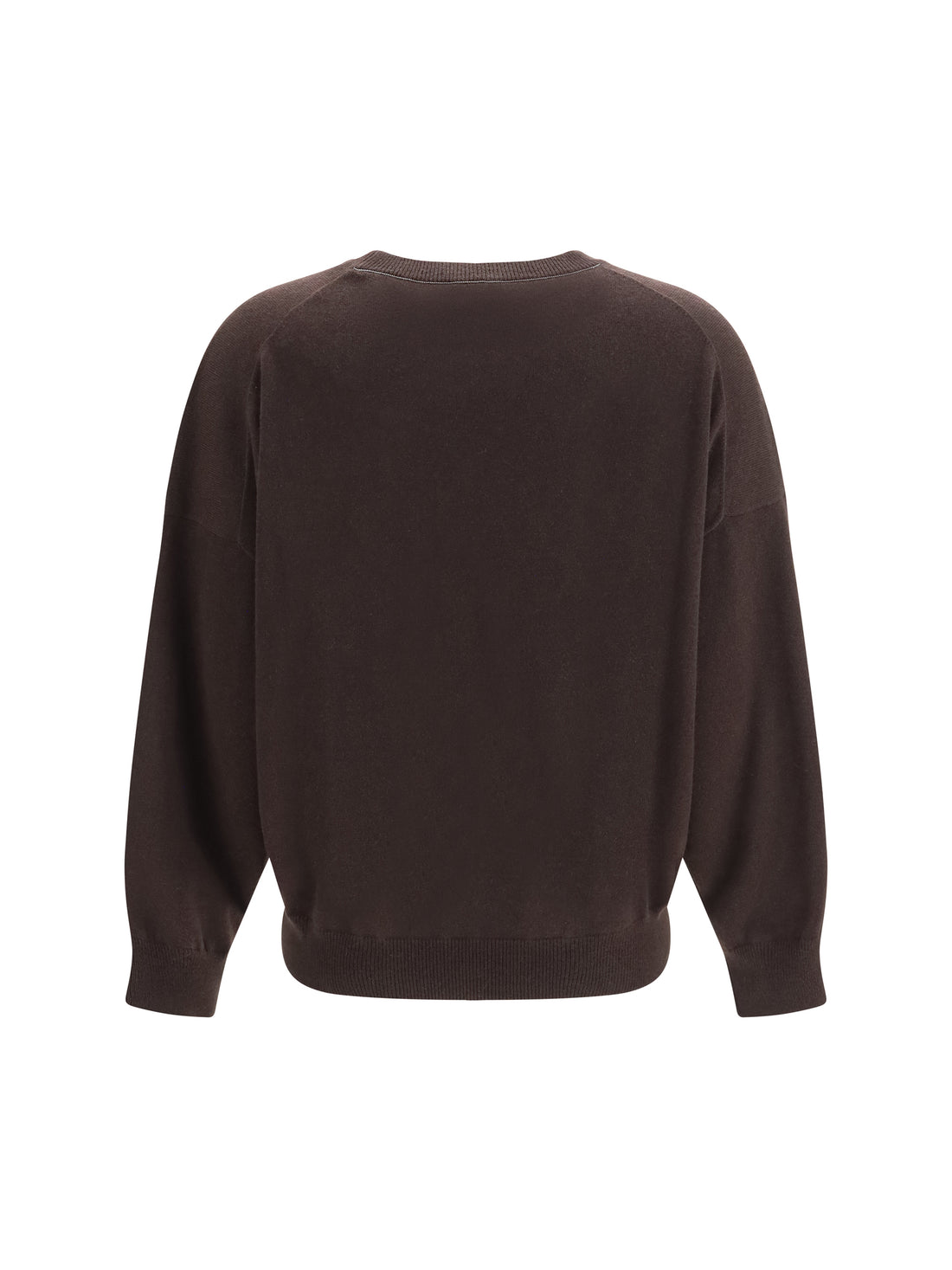 BRUNELLO CUCINELLI L cashmere sweater with monili chain