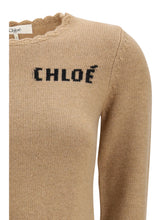 CHLOÉ M logo sweater 