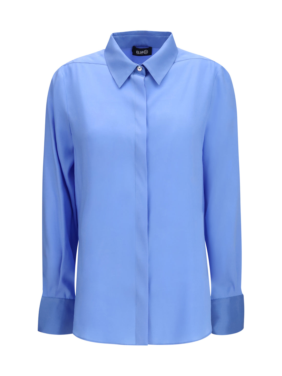 ELLA 46 silk shirt with back gathering