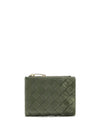 bifold intrecciato wallet