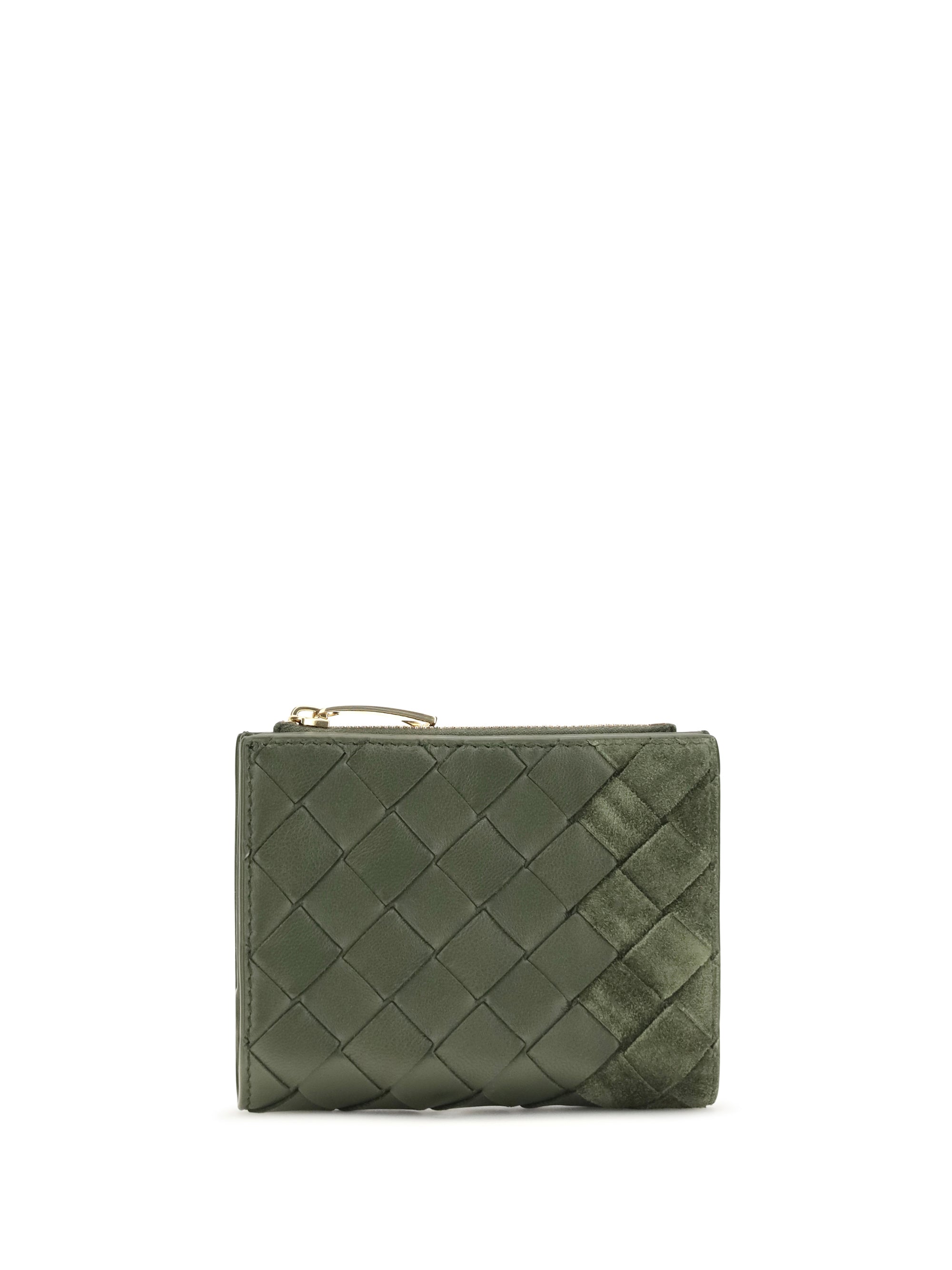 bifold intrecciato wallet