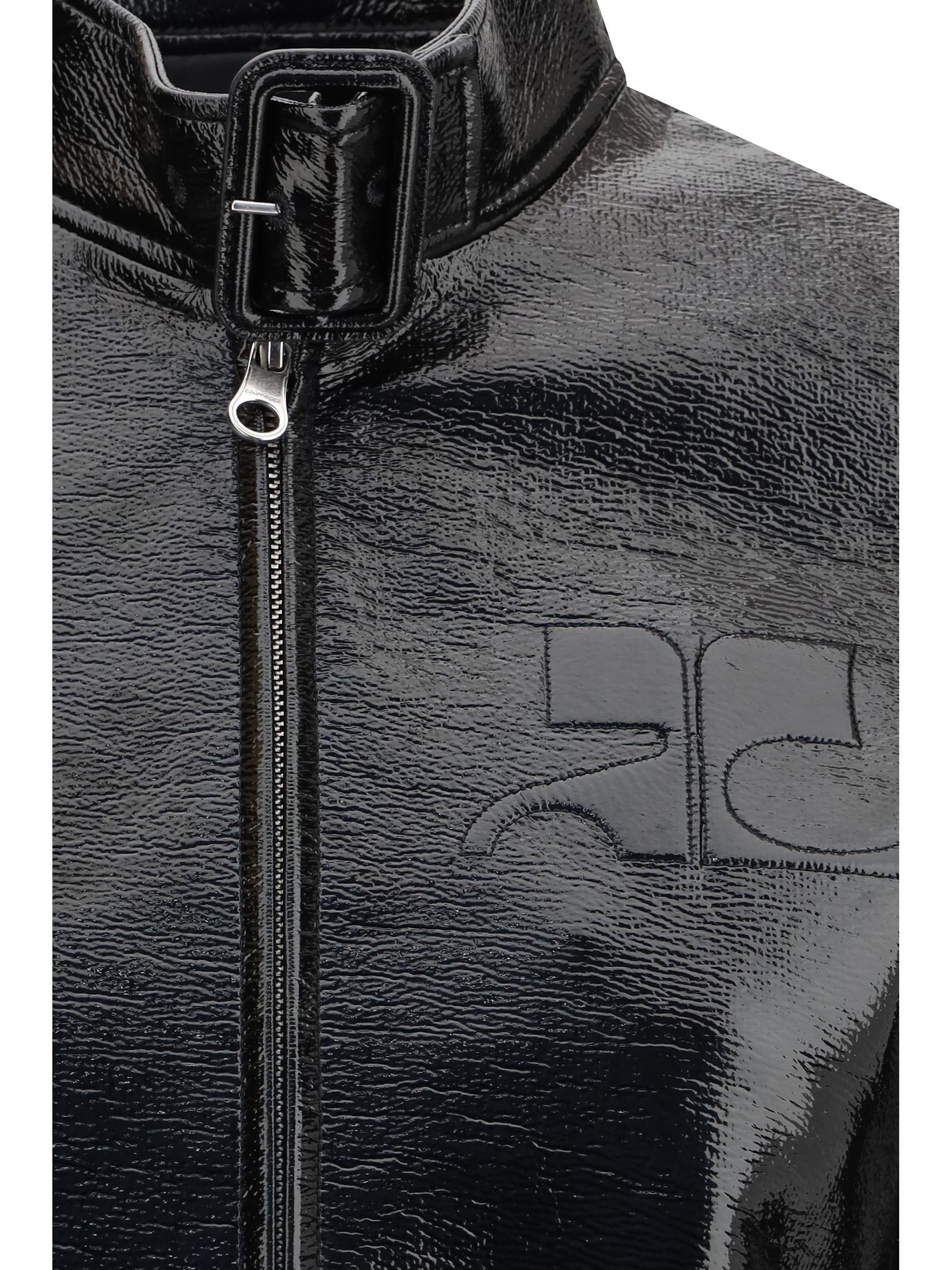 COURRÈGES 36 city vinyl jacket