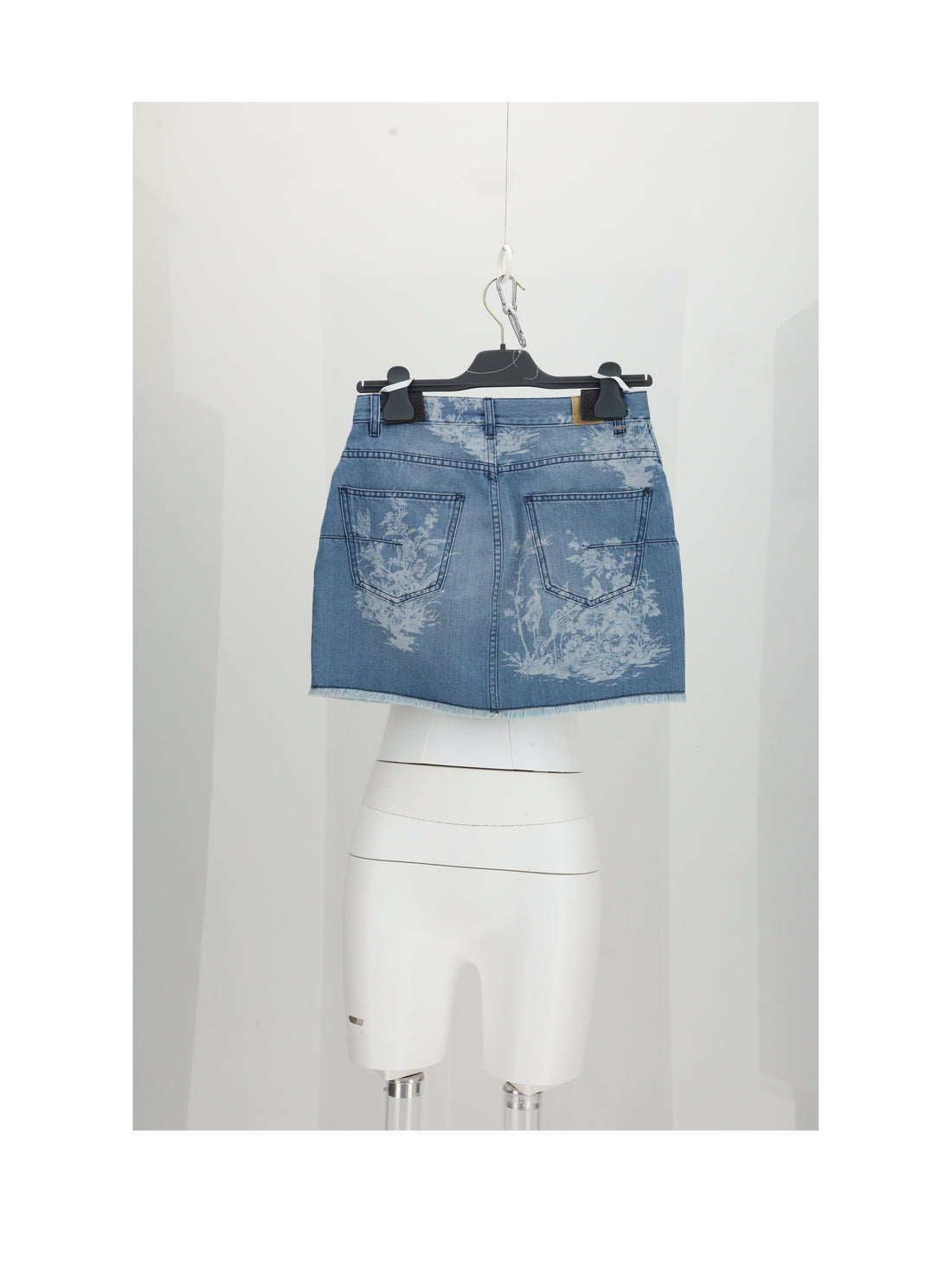 DIOR 36 denim skirt
