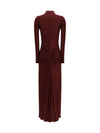 draped dress