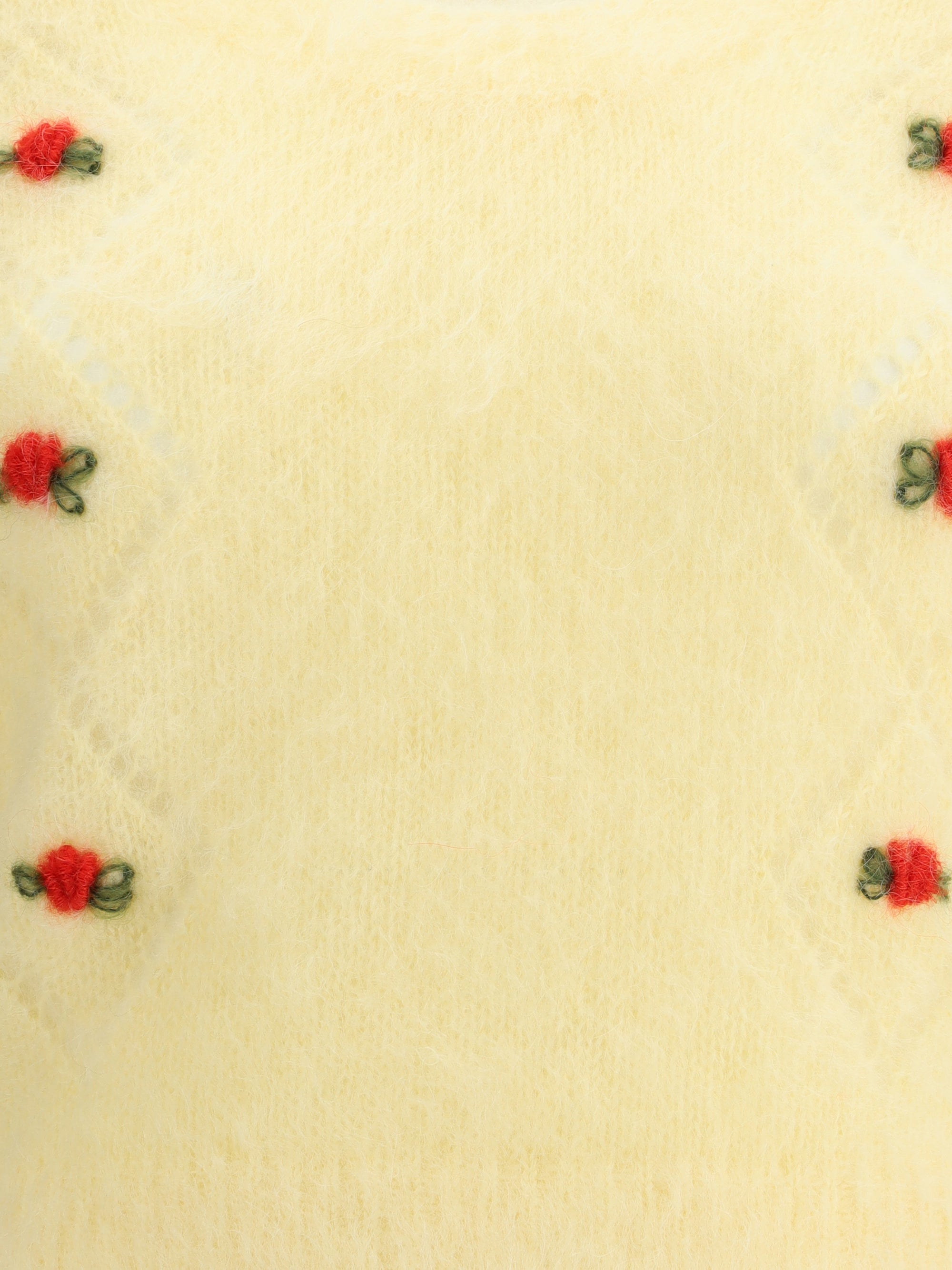 ALESSANDRA RICH 38 short sleeve mohair sweater