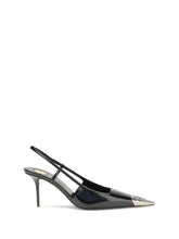 SAINT LAURENT 37 glossy leather jeanne pumps