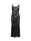 long sequin dress