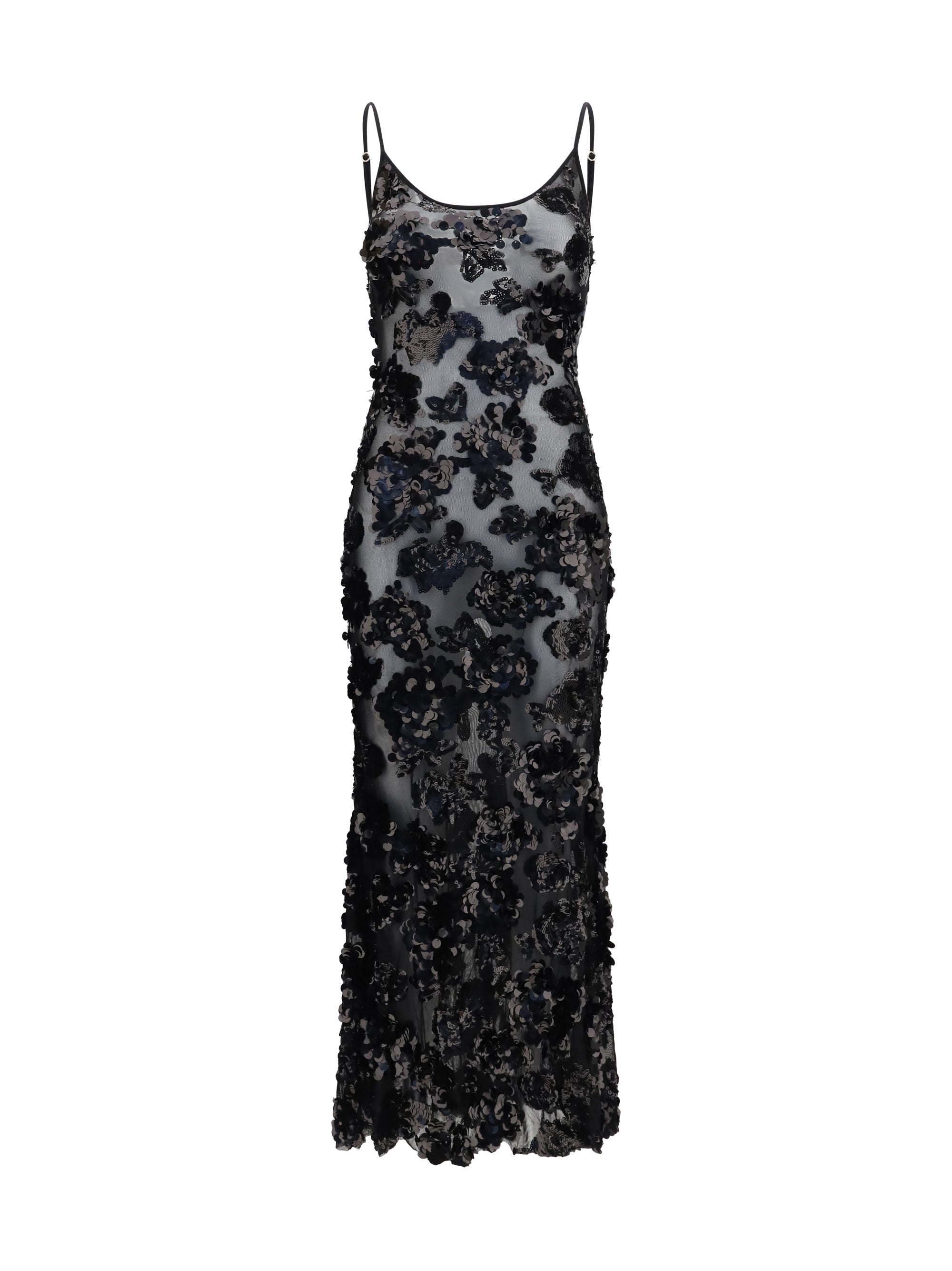 long sequin dress