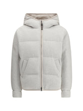 BRUNELLO CUCINELLI 42 lurex down jacket