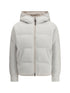 BRUNELLO CUCINELLI 42 lurex down jacket