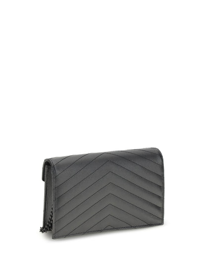 SAINT LAURENT OS cassandre mini shoulder bag 