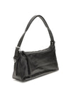 baguette belted shoulder bag