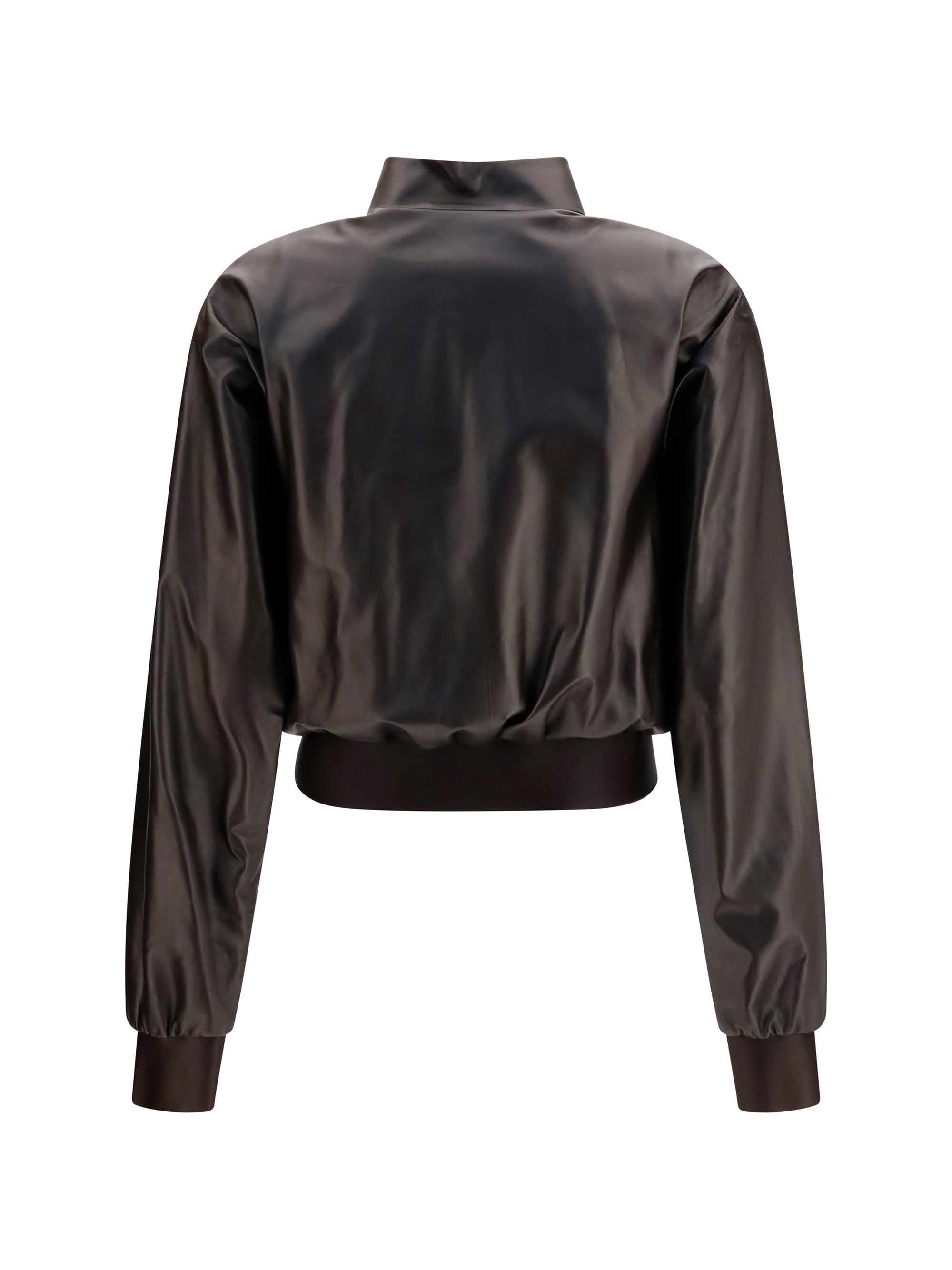 soft nappa bomber jacket