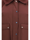 down jacket with wool sleeves