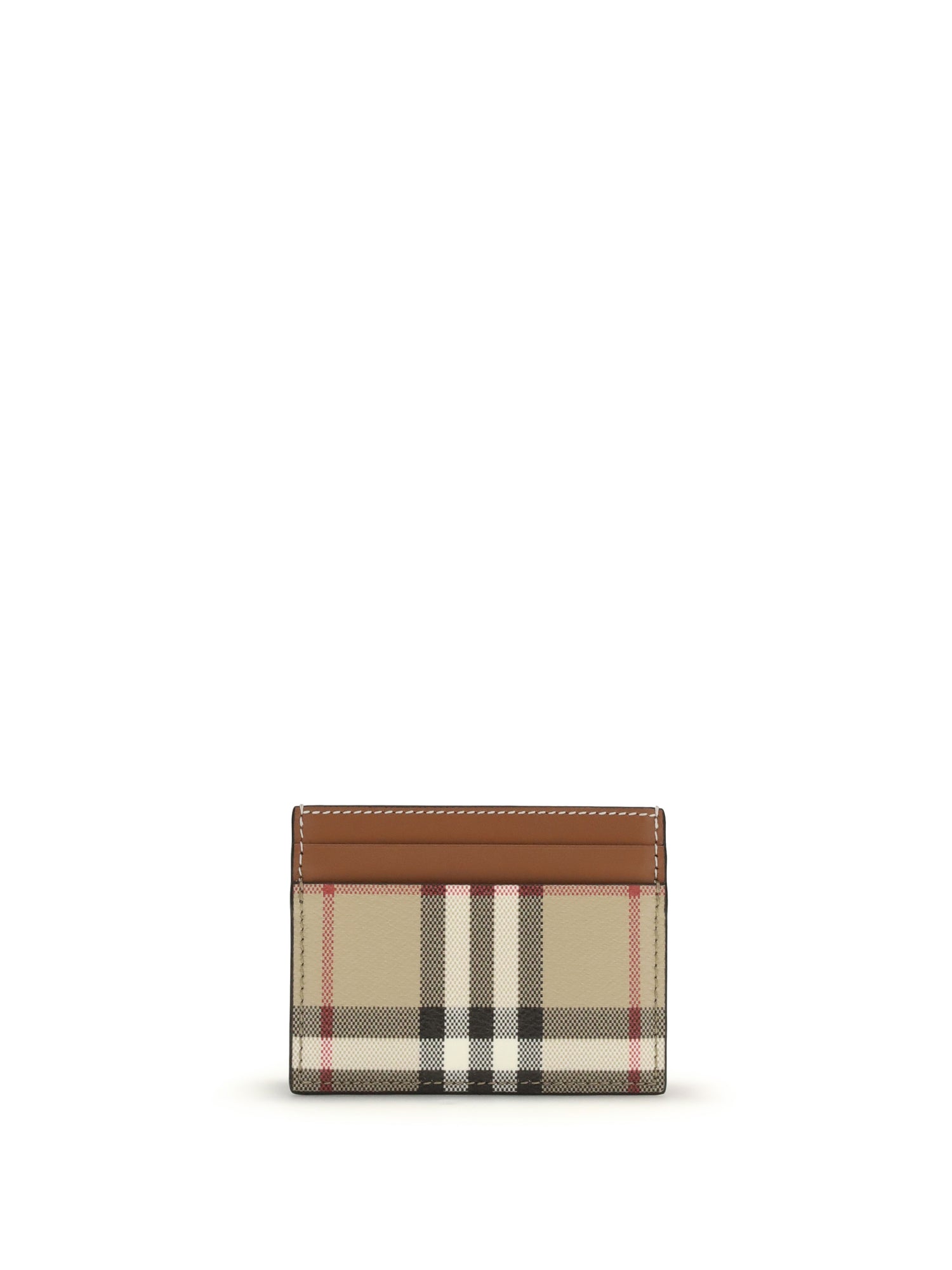 BURBERRY OS printed canvas card holder