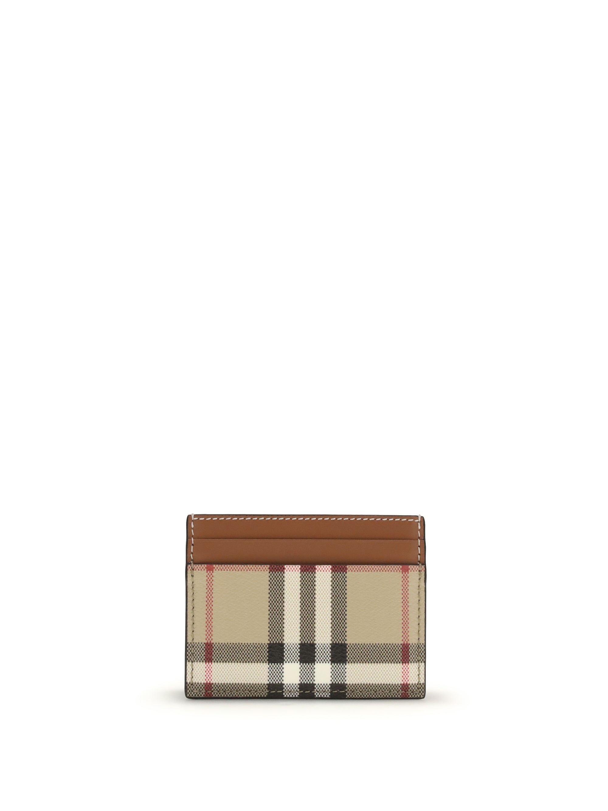 BURBERRY OS printed canvas card holder