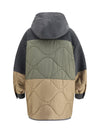 wool and technical fabric jacket