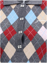 GANNI M print polo sweater