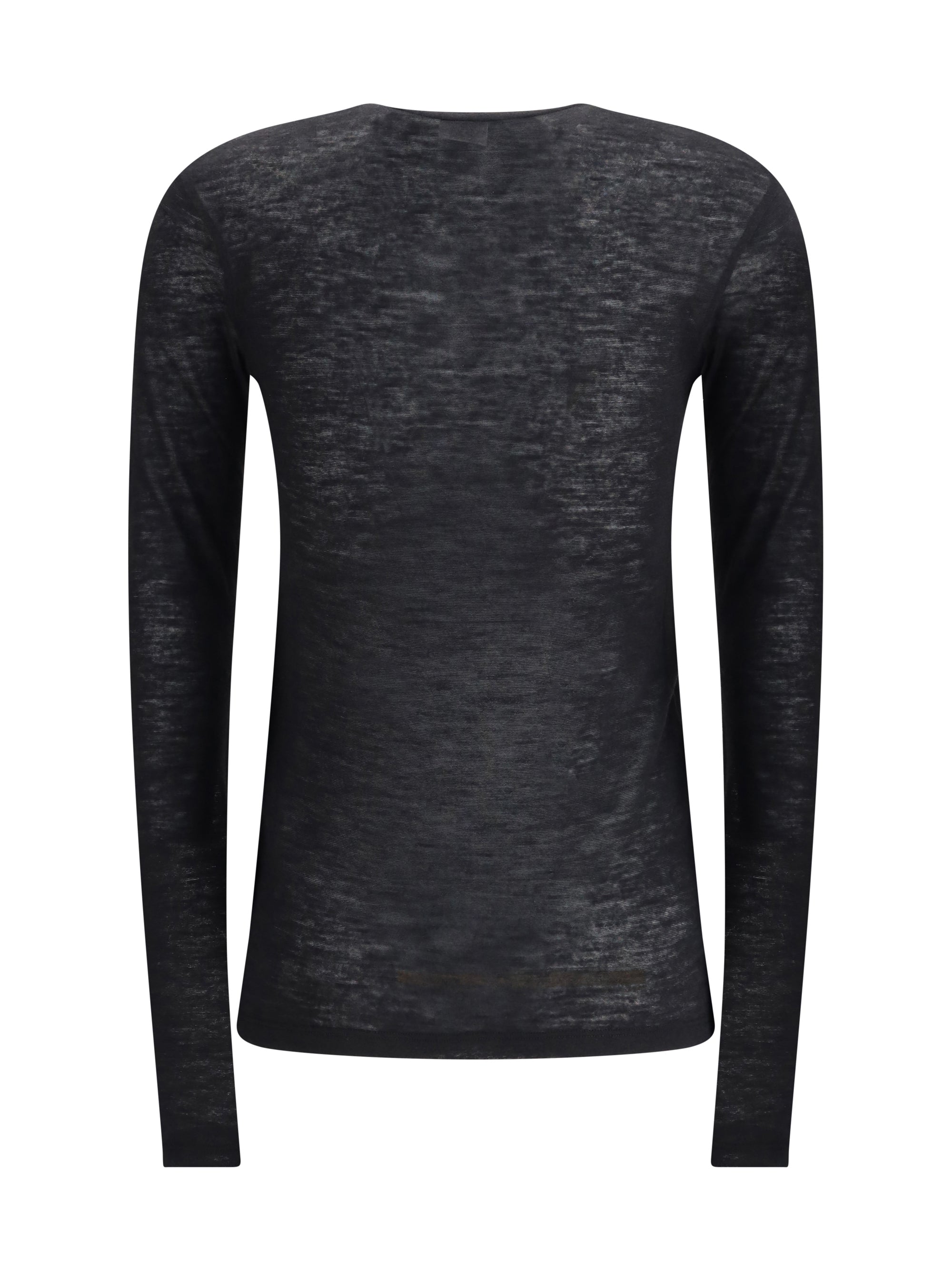 SAINT LAURENT M short-sleeved t-shirt in cashmere and silk 