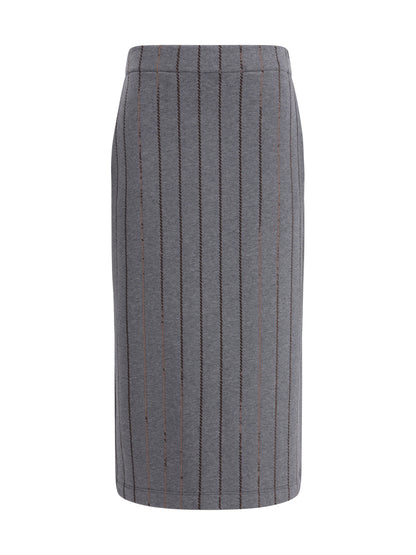 BRUNELLO CUCINELLI S embellished midi pencil skirt