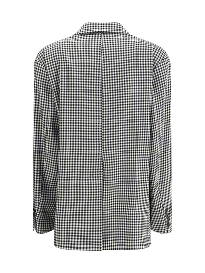 FIORUCCI 40 gingham blazer