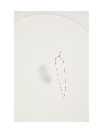 dior signature clover necklace