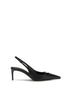DOLCE & GABBANA 36 leather slingback pumps