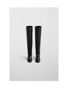 leather knee-high boots