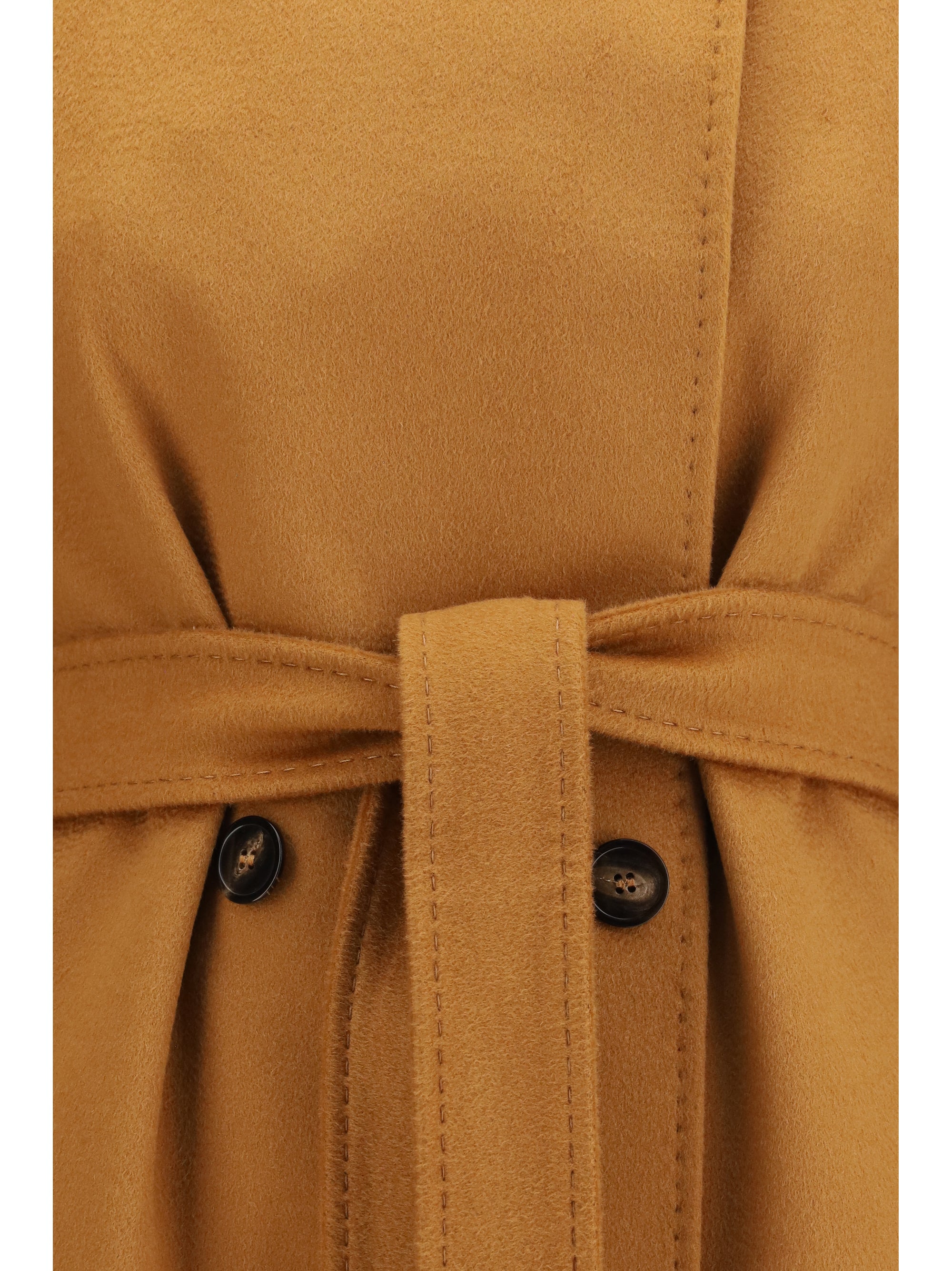 double breasted wool coat