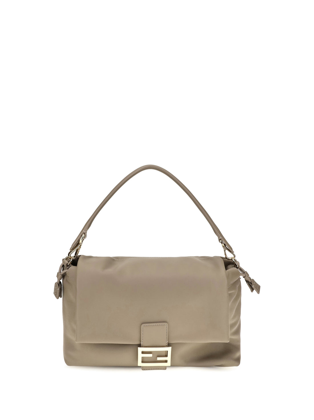 FENDI OS baguette soft nappa leather shoulder bag