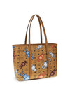 toni printed canvas tote bag