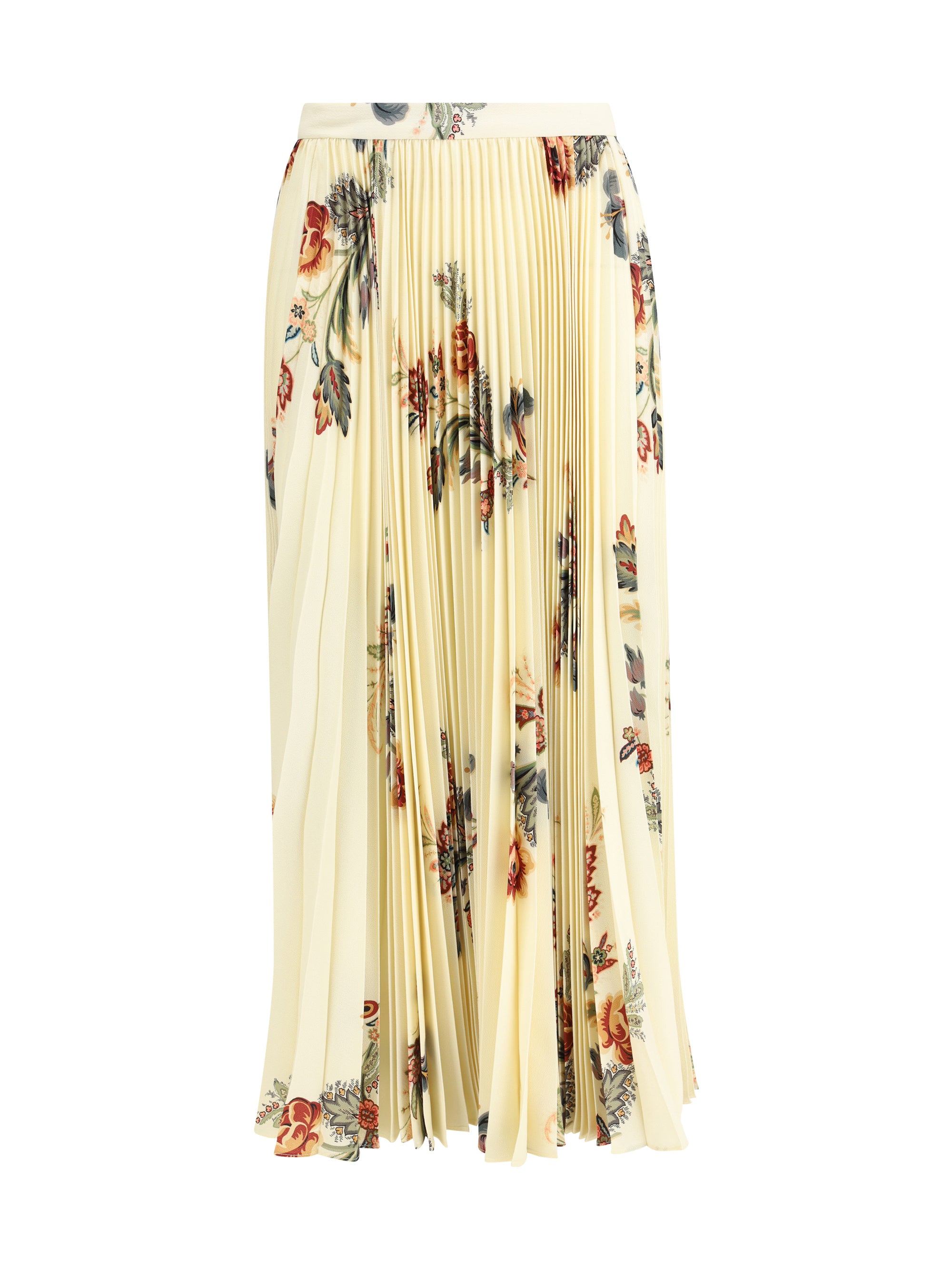 ETRO 40 plissé midi skirt