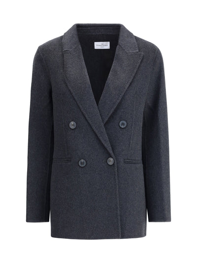 DYNAMIS STUDIO 44 wool blazer coat