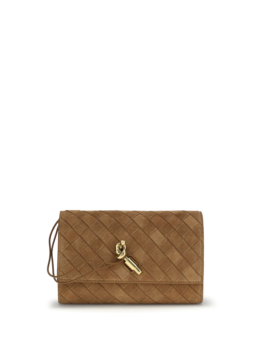 BOTTEGA VENETA OS andiamo clutch with shoulder strap
