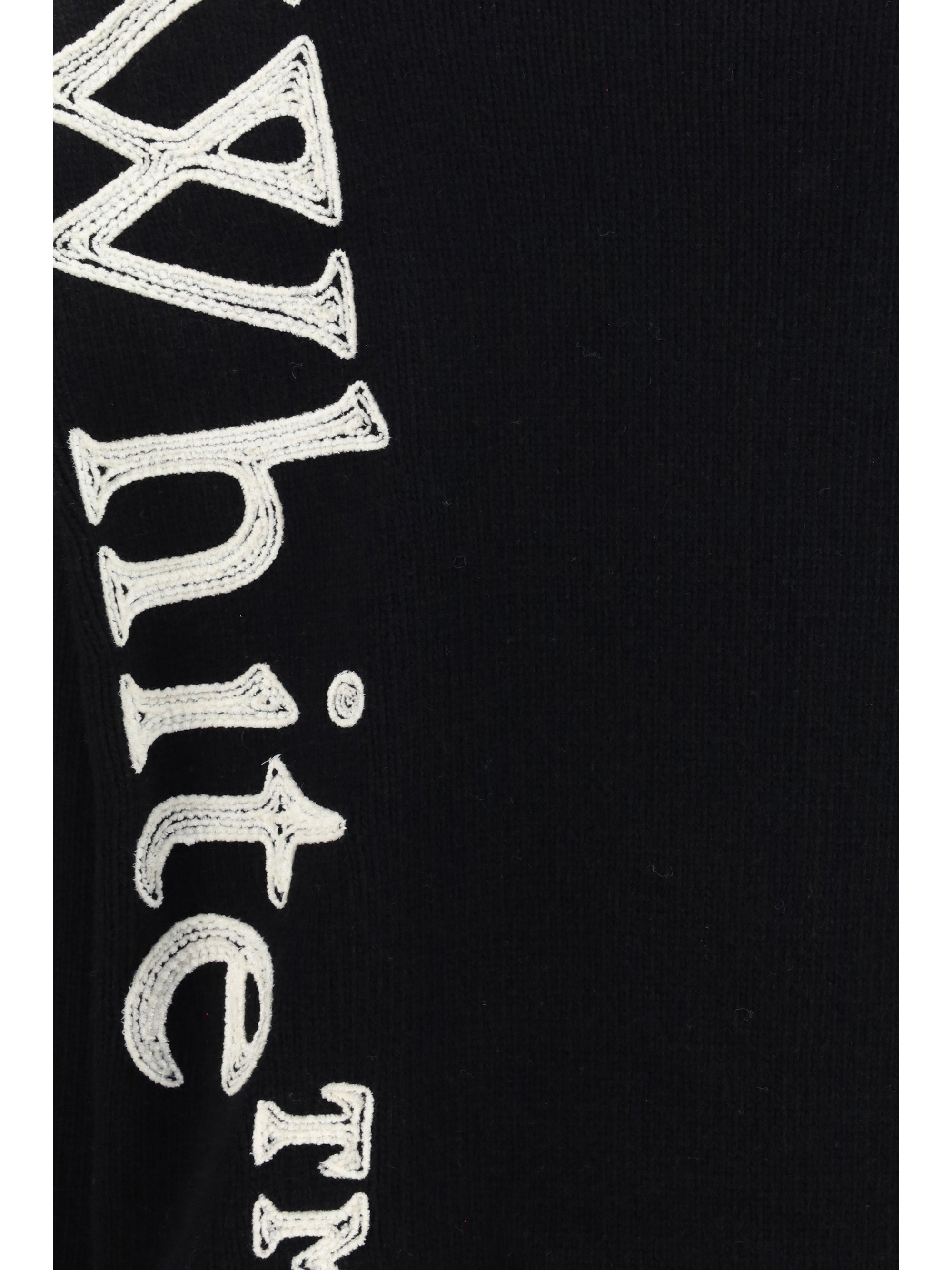 vertical bookish crewneck sweater