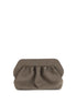 THEMOIRÈ OS bios suede clutch bag