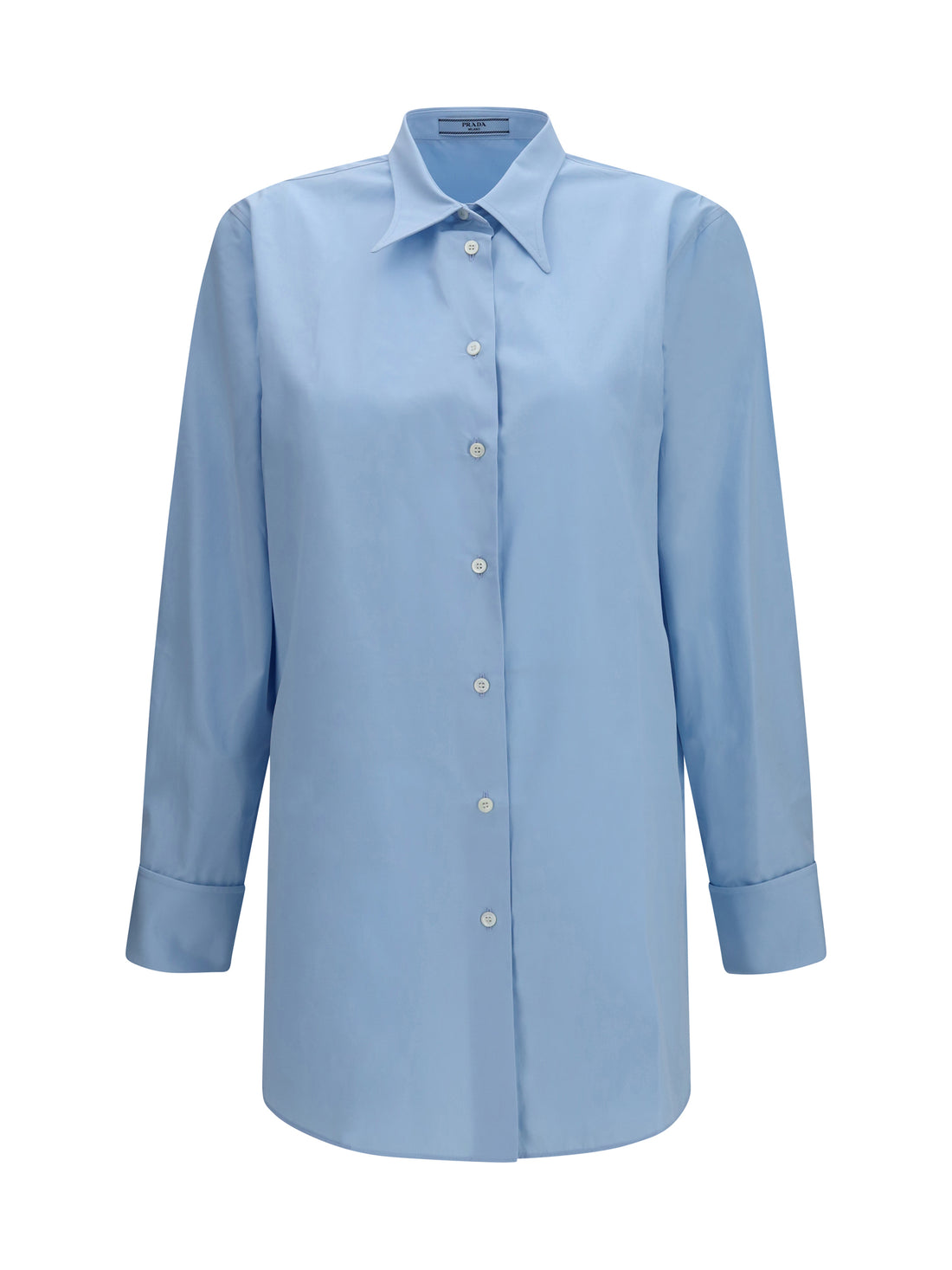 PRADA 38 cotton poplin shirt