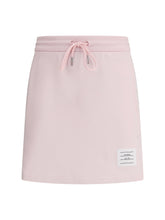 THOM BROWNE 40 cotton mini skirt