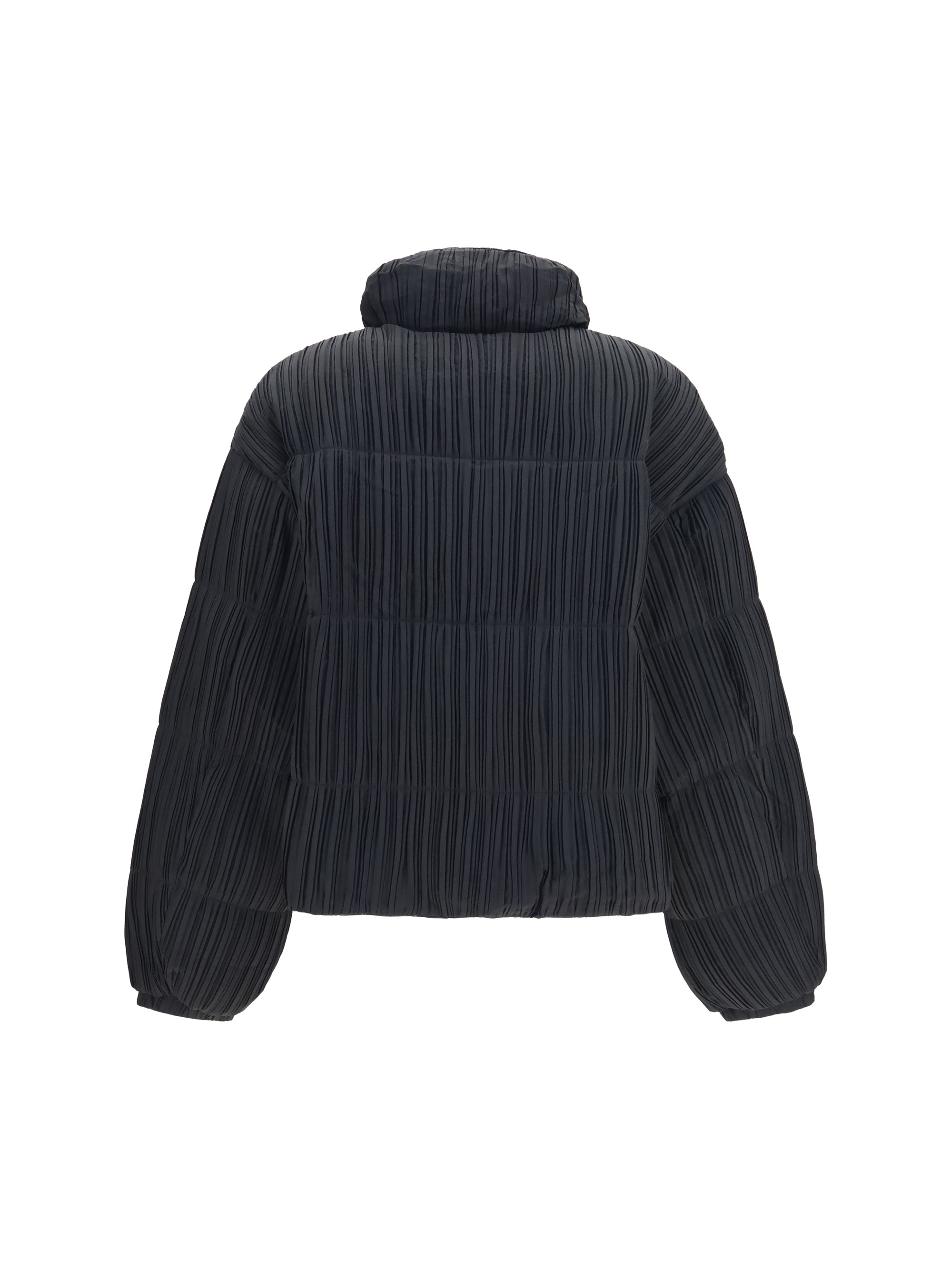 reversible high-neck puffer jacket