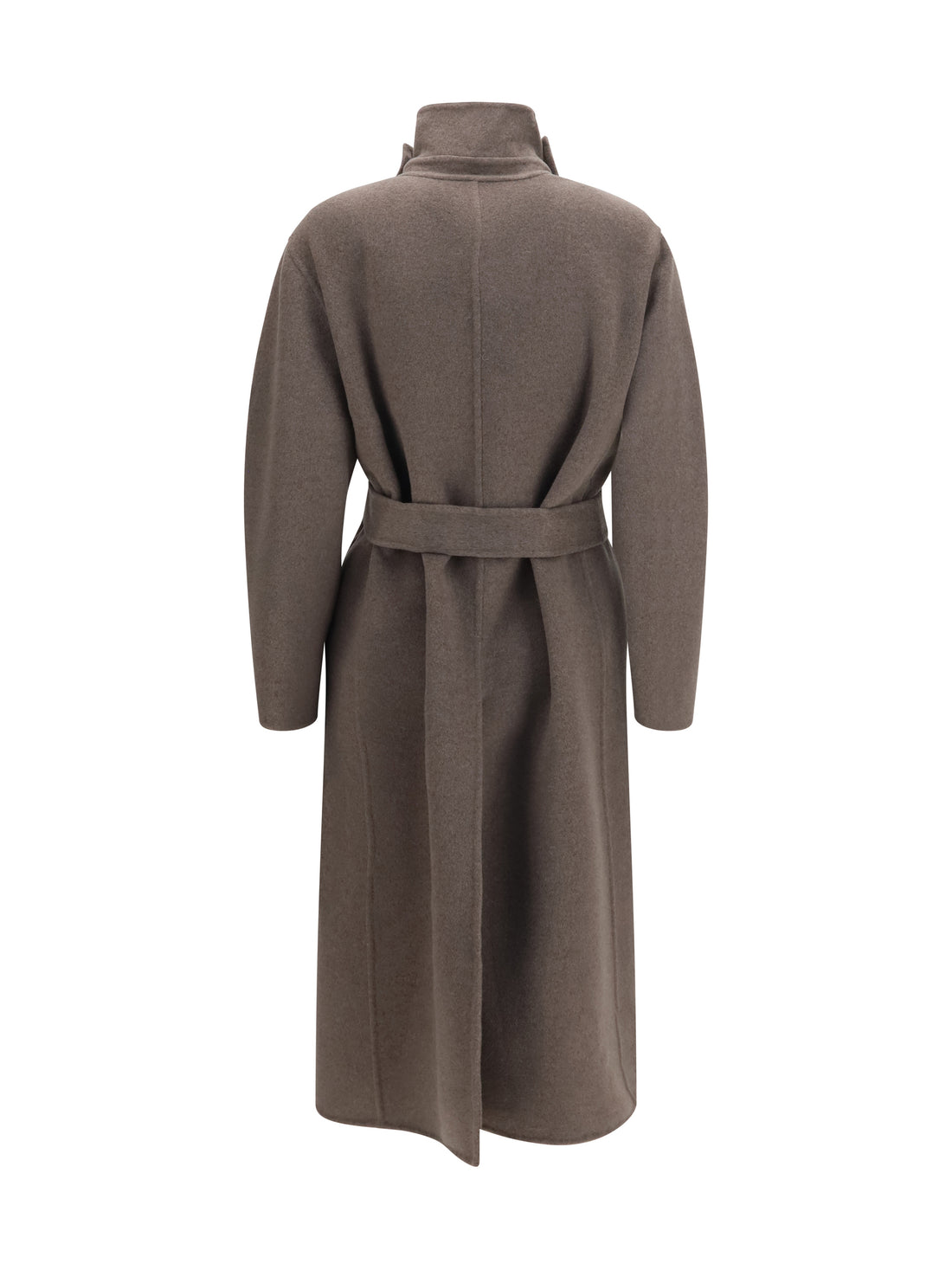 FABIANA FILIPPI 40 long double faced wool and cashmere coat