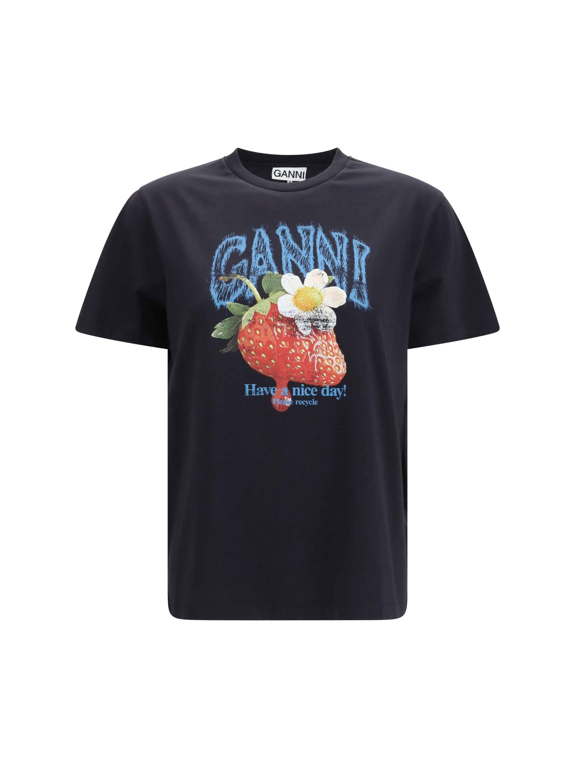 strawberry cotton t-shirt