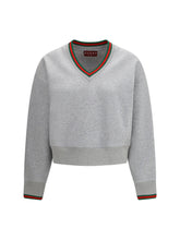 GUCCI S web cotton jersey sweatshirt 