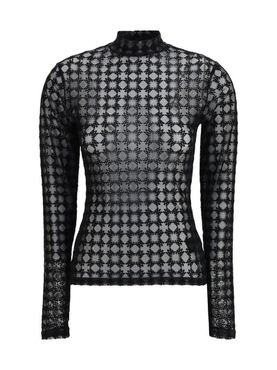 semi-transparent top