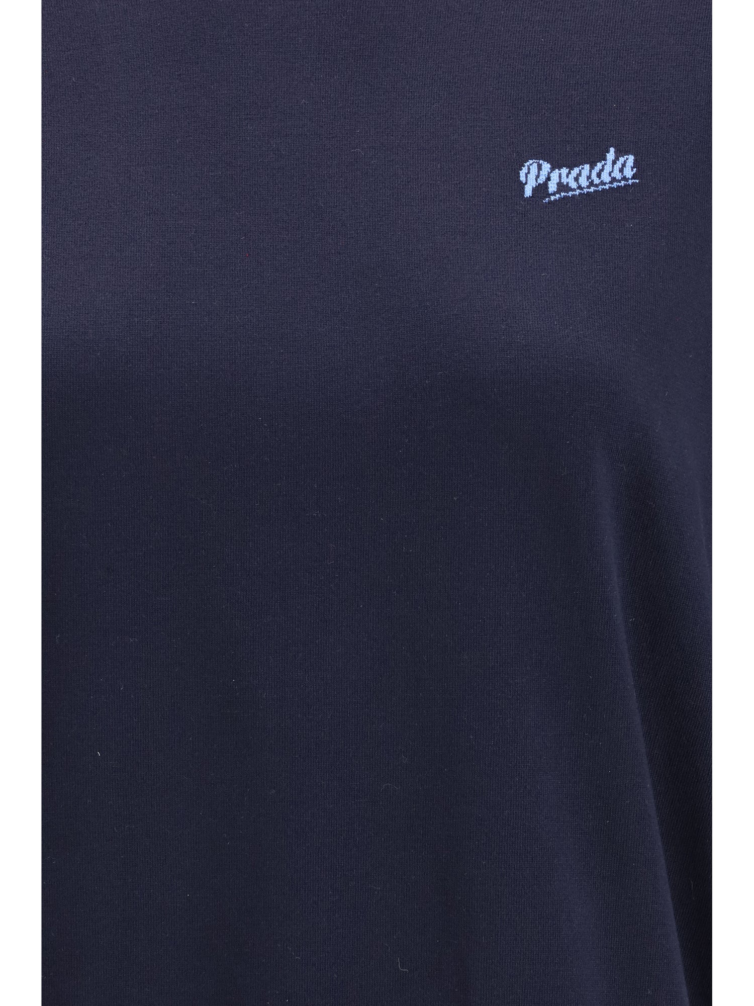 PRADA 38 silk crewneck sweater 