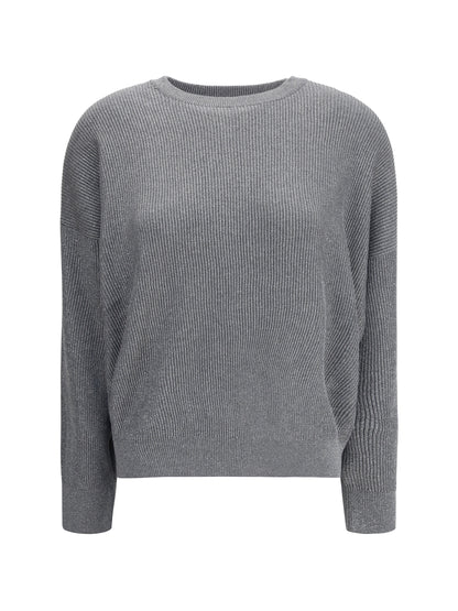 BRUNELLO CUCINELLI L lurex sweater