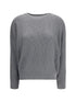 BRUNELLO CUCINELLI L lurex sweater