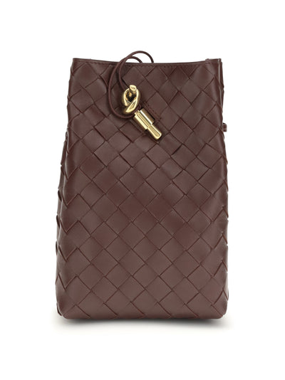 BOTTEGA VENETA OS pouch on strap / chain