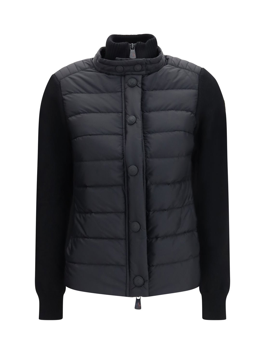 MONCLER GRENOBLE L padded wool-blend cardigan