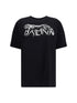 BALMAIN M balmain t-shirt with leopard print 